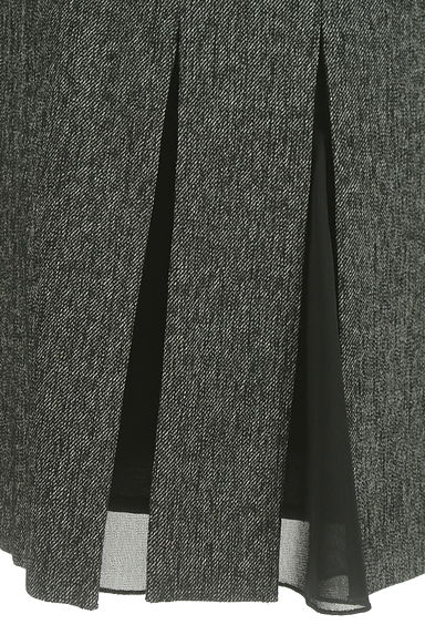 COUP DE CHANCE（クードシャンス）の古着「シフォンボックスプリーツ膝丈スカート（スカート）」大画像５へ