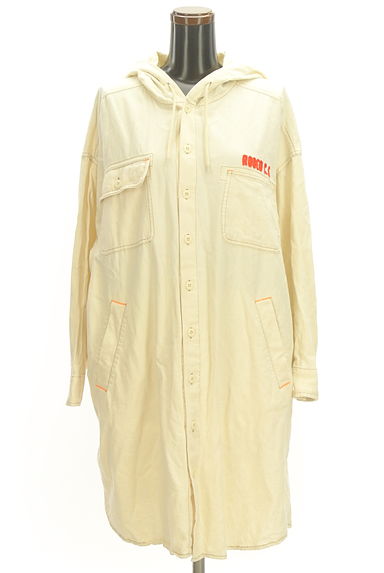 RODEO CROWNS（ロデオクラウン）の古着「バックロゴロングシャツパーカー（ブルゾン・スタジャン）」大画像１へ