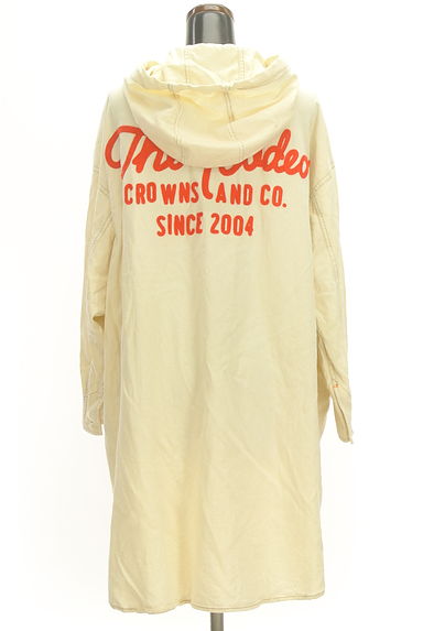 RODEO CROWNS（ロデオクラウン）の古着「バックロゴロングシャツパーカー（ブルゾン・スタジャン）」大画像２へ