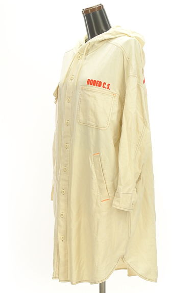 RODEO CROWNS（ロデオクラウン）の古着「バックロゴロングシャツパーカー（ブルゾン・スタジャン）」大画像３へ