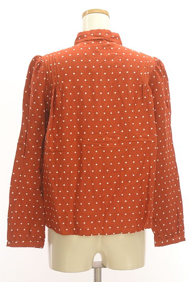 MOUSSY（マウジー）の古着「ドット柄ショートシャツ（カジュアルシャツ）」大画像２へ