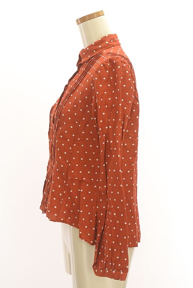 MOUSSY（マウジー）の古着「ドット柄ショートシャツ（カジュアルシャツ）」大画像３へ