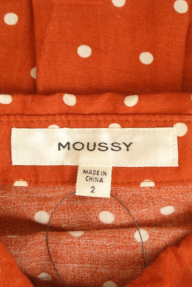MOUSSY（マウジー）の古着「ドット柄ショートシャツ（カジュアルシャツ）」大画像６へ