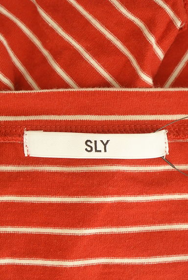 SLY（スライ）の古着「バックオープンボーダーTシャツ（Ｔシャツ）」大画像６へ