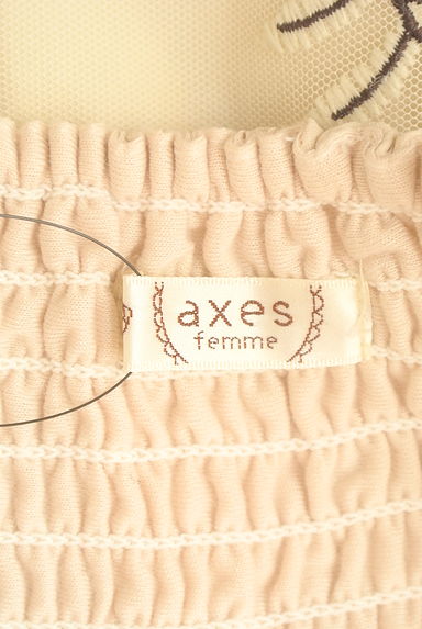 axes femme（アクシーズファム）の古着「花刺繍入り2WAY膝下ワンピース（キャミワンピース）」大画像６へ