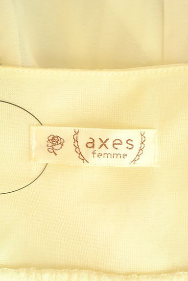 axes femme（アクシーズファム）の古着「刺繍＆レースシフォンブラウス（カットソー・プルオーバー）」大画像６へ