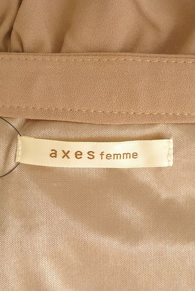 axes femme（アクシーズファム）の古着「レトロ花柄配色膝上ワンピース（ワンピース・チュニック）」大画像６へ