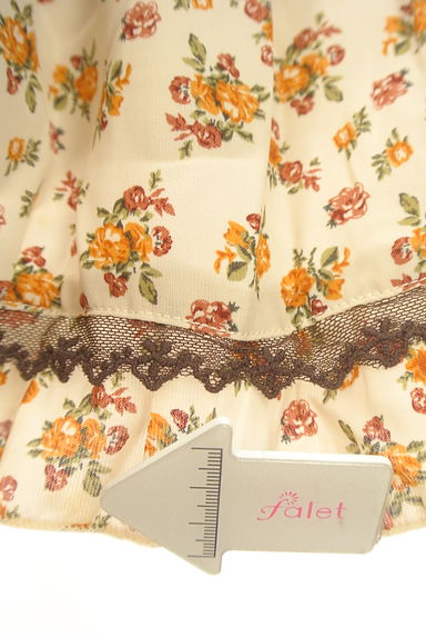 axes femme（アクシーズファム）の古着「小花柄膝上シフォンワンピース（ワンピース・チュニック）」大画像５へ