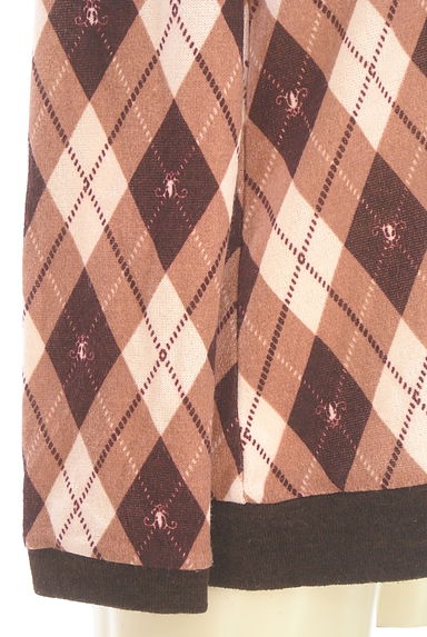 axes femme（アクシーズファム）の古着「ロールカラーアがいる柄ニットトップス（ニット）」大画像５へ