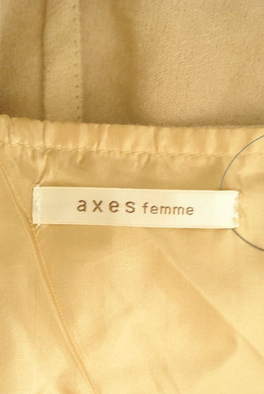axes femme（アクシーズファム）の古着「スウェードライクティアードベスト（ベスト・ジレ）」大画像６へ