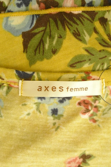 axes femme（アクシーズファム）の古着「花柄ドルマンカットソー（カットソー・プルオーバー）」大画像６へ