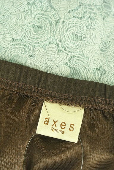 axes femme（アクシーズファム）の古着「バイカラー刺繍キャミソール（カットソー・プルオーバー）」大画像６へ
