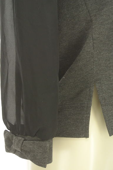 axes femme（アクシーズファム）の古着「シフォン袖コンパクトカットソー（カットソー・プルオーバー）」大画像５へ