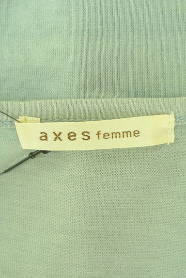 axes femme（アクシーズファム）の古着「刺繍レースネックカットソー（カットソー・プルオーバー）」大画像６へ