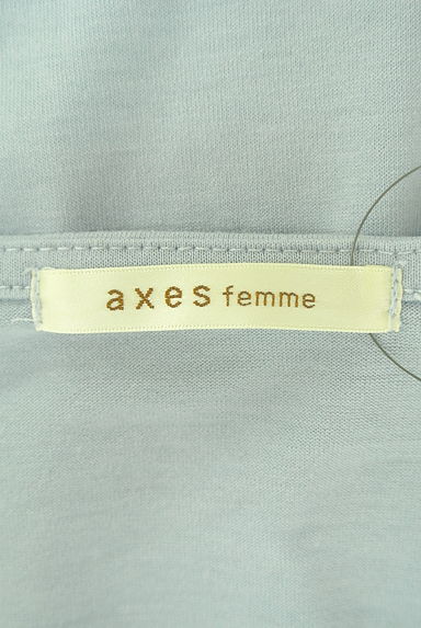 axes femme（アクシーズファム）の古着「レーススクエアネックカットソー（カットソー・プルオーバー）」大画像６へ