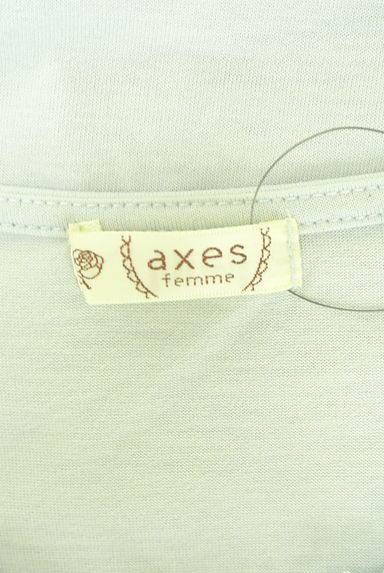 axes femme（アクシーズファム）の古着「レースヨークカットソー（カットソー・プルオーバー）」大画像６へ