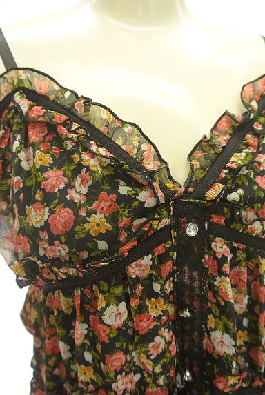 axes femme（アクシーズファム）の古着「花柄シフォンティアードキャミソール（キャミソール・タンクトップ）」大画像４へ