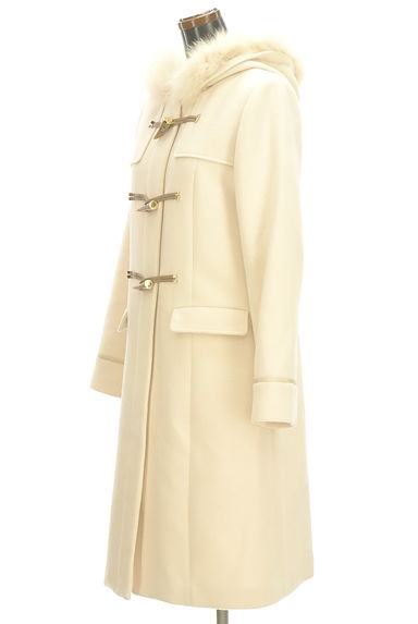 LAISSE PASSE（レッセパッセ）の古着「ファーフードロングダッフルコート（コート）」大画像３へ