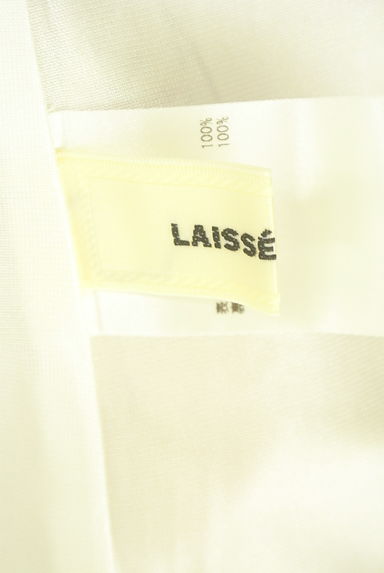 LAISSE PASSE（レッセパッセ）の古着「七分袖膝下花柄シアーワンピース（ワンピース・チュニック）」大画像６へ