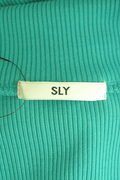 SLY（スライ）の古着「テレコリブスキッパーミニワンピース（ワンピース・チュニック）」大画像６へ