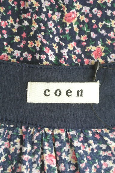 coen（コーエン）の古着「小花柄コットンフレアワンピース（ワンピース・チュニック）」大画像６へ