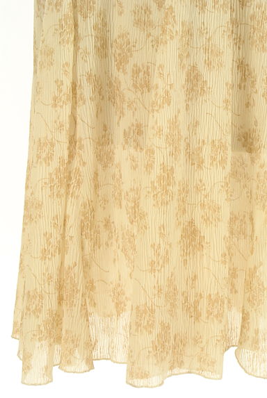 MISCH MASCH（ミッシュマッシュ）の古着「花柄楊柳シフォンロングスカート（ロングスカート・マキシスカート）」大画像５へ