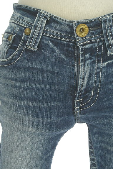 RODEO CROWNS（ロデオクラウン）の古着「ウォッシュド加工スキニーデニムパンツ（デニムパンツ）」大画像４へ