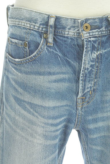 RODEO CROWNS（ロデオクラウン）の古着「ウォッシュド加工スリムテーパードデニム（デニムパンツ）」大画像４へ