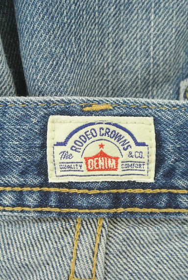 RODEO CROWNS（ロデオクラウン）の古着「ウォッシュド加工スリムテーパードデニム（デニムパンツ）」大画像６へ