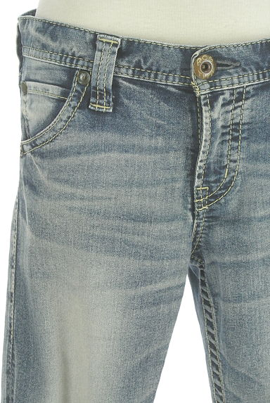 RODEO CROWNS（ロデオクラウン）の古着「ウォッシュド加工スリムデニムパンツ（デニムパンツ）」大画像４へ
