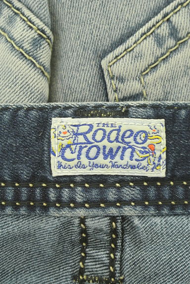RODEO CROWNS（ロデオクラウン）の古着「ウォッシュド加工スリムデニムパンツ（デニムパンツ）」大画像６へ