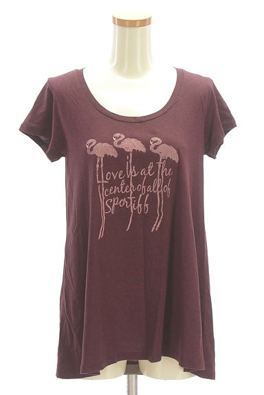 sportiff（スポーティフ）の古着「フラミンゴプリントフレアTシャツ（Ｔシャツ）」大画像１へ