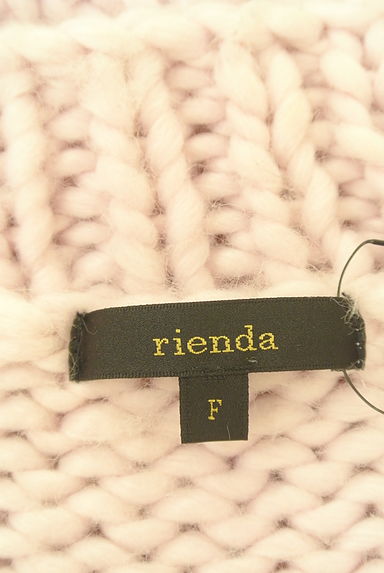 rienda（リエンダ）の古着「ボリューム袖ニットカーディガン（カーディガン・ボレロ）」大画像６へ