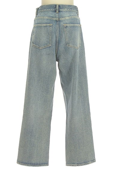AZUL BY MOUSSY（アズールバイマウジー）の古着「ハイウエストストレートデニムパンツ（デニムパンツ）」大画像２へ