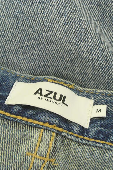 AZUL BY MOUSSY（アズールバイマウジー）の古着「ハイウエストストレートデニムパンツ（デニムパンツ）」大画像６へ