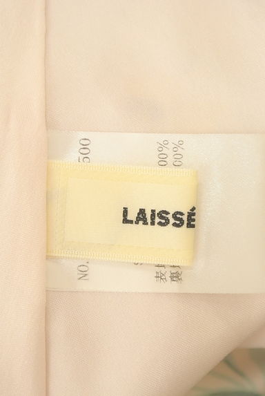 LAISSE PASSE（レッセパッセ）の古着「ベルト付き花柄膝丈フレアスカート（スカート）」大画像６へ