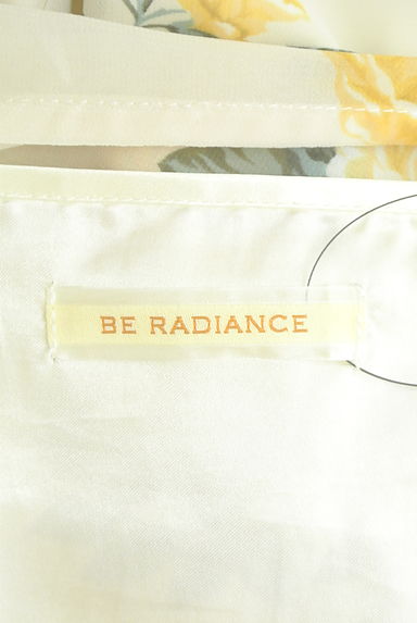 BE RADIANCE（ビーラディエンス）の古着「ベルト付き膝下丈花柄シアーワンピース（ワンピース・チュニック）」大画像６へ