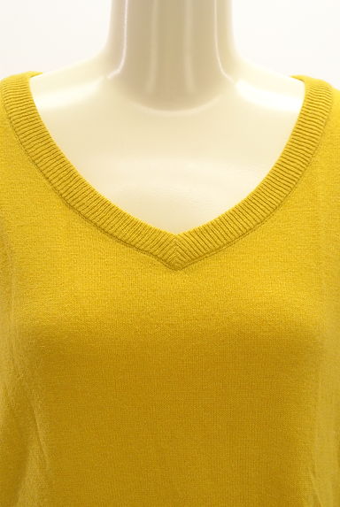 B:MING by BEAMS（ビーミングバイビームス）の古着「カシミヤ混Vネックニットトップス（ニット）」大画像４へ