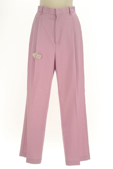 BEAMS Women's（ビームス　ウーマン）の古着「ハイウエストセンタープレスパンツ（パンツ）」大画像４へ