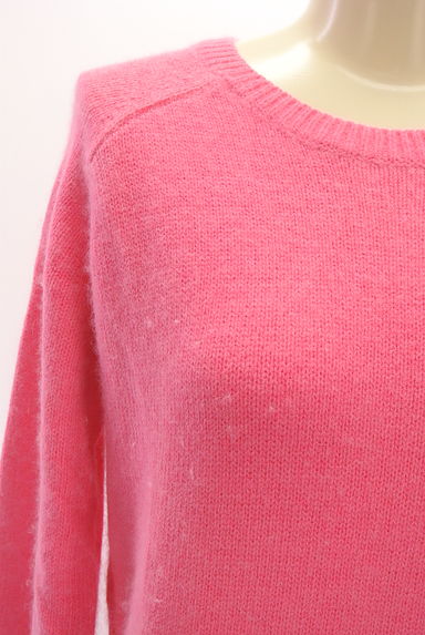 BEAMS Women's（ビームス　ウーマン）の古着「アンゴラ混ラグランニットトップス（セーター）」大画像４へ