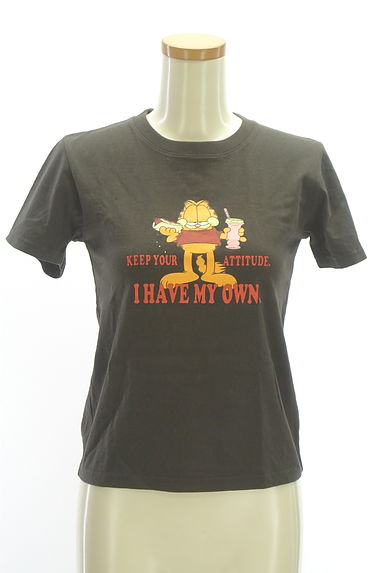 BEAMS Women's（ビームス　ウーマン）の古着「carfieldプリントTシャツ（Ｔシャツ）」大画像１へ