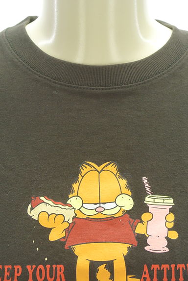 BEAMS Women's（ビームス　ウーマン）の古着「carfieldプリントTシャツ（Ｔシャツ）」大画像４へ