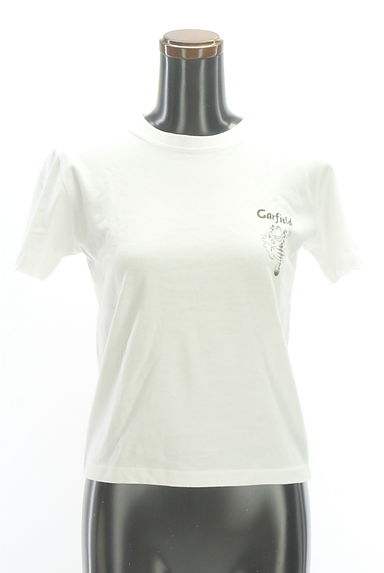 BEAMS Women's（ビームス　ウーマン）の古着「carfieldプリントTシャツ（Ｔシャツ）」大画像１へ