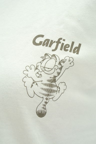 BEAMS Women's（ビームス　ウーマン）の古着「carfieldプリントTシャツ（Ｔシャツ）」大画像４へ