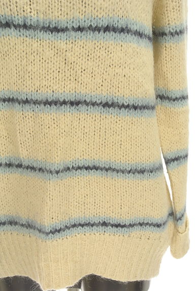 DEICY（デイシー）の古着「ボーダー柄ルーズニット（ニット）」大画像５へ