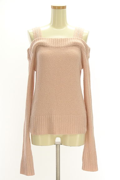 WILLSELECTION（ウィルセレクション）の古着「オープンショルダーラメニット（ニット）」大画像１へ
