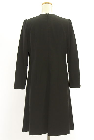 PROPORTION BODY DRESSING（プロポーションボディ ドレッシング）の古着「パール付き膝丈ラメワンピース（ワンピース・チュニック）」大画像２へ