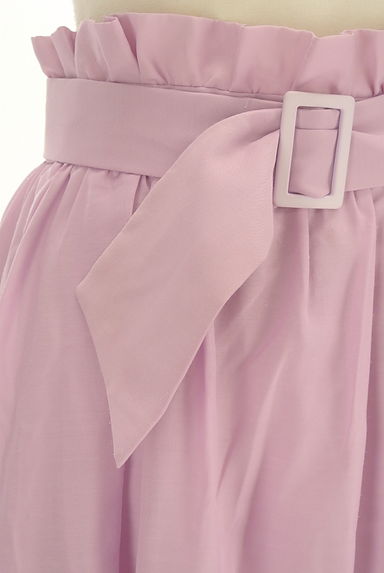 LAISSE PASSE（レッセパッセ）の古着「ベルト付きフィッシュテールロングスカート（スカート）」大画像４へ