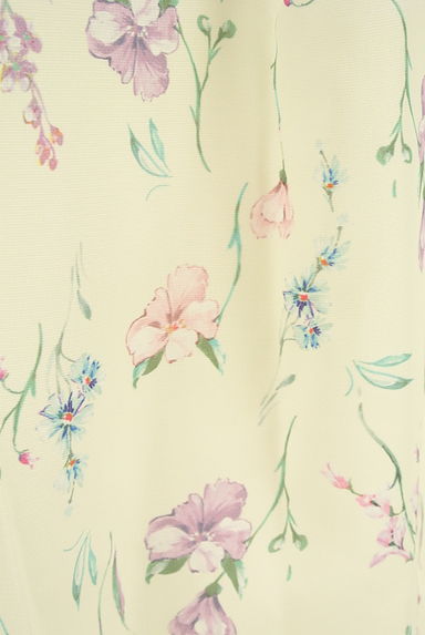 Debut de Fiore by LAISSE PASSE（デビュー・ド・フィオレ）の古着「ベルト付き花柄ミディスカート（スカート）」大画像５へ