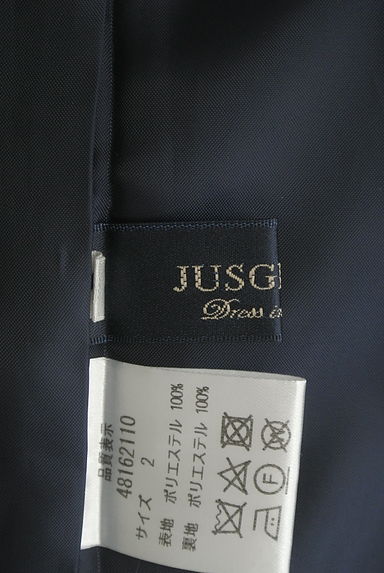 JUSGLITTY（ジャスグリッティー）の古着「ベルト付きパールベルスリーブ膝丈ワンピ（ワンピース・チュニック）」大画像６へ